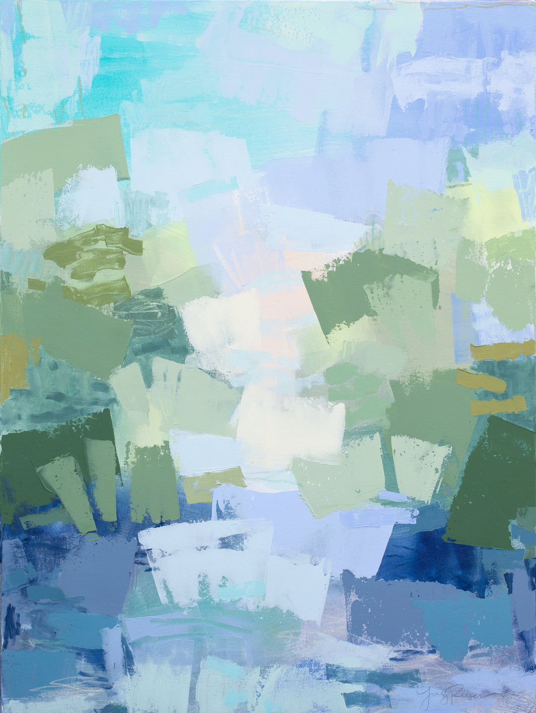 Float Trip 40x30 - Available at Anne Irwin Fine Art