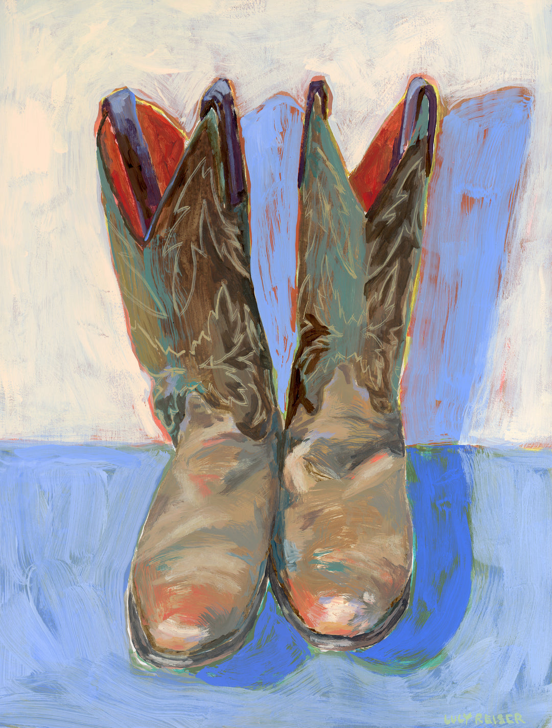 "Trail Ride" Print