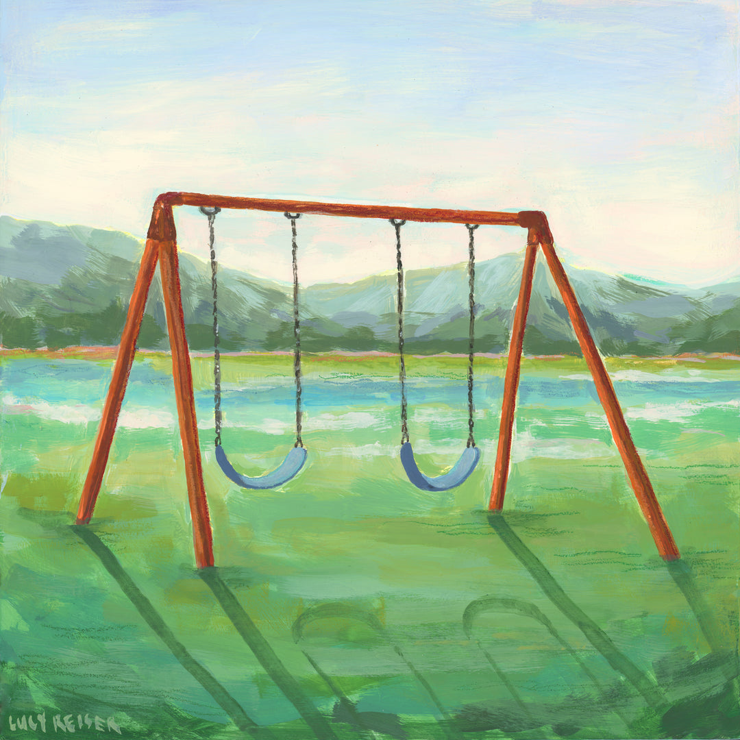 "Swingset" Print