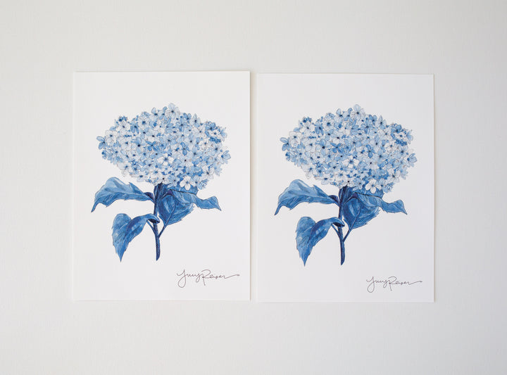 "Hydrangea" Seconds Print