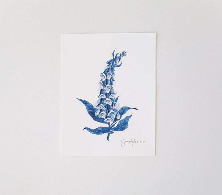 "Foxglove" Seconds Print