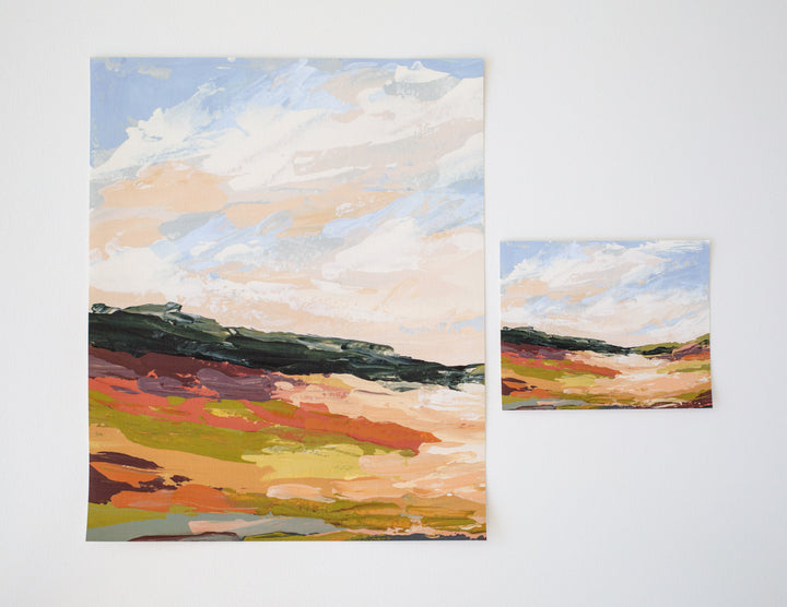 "Vermillion Valley" Seconds Canvas Print