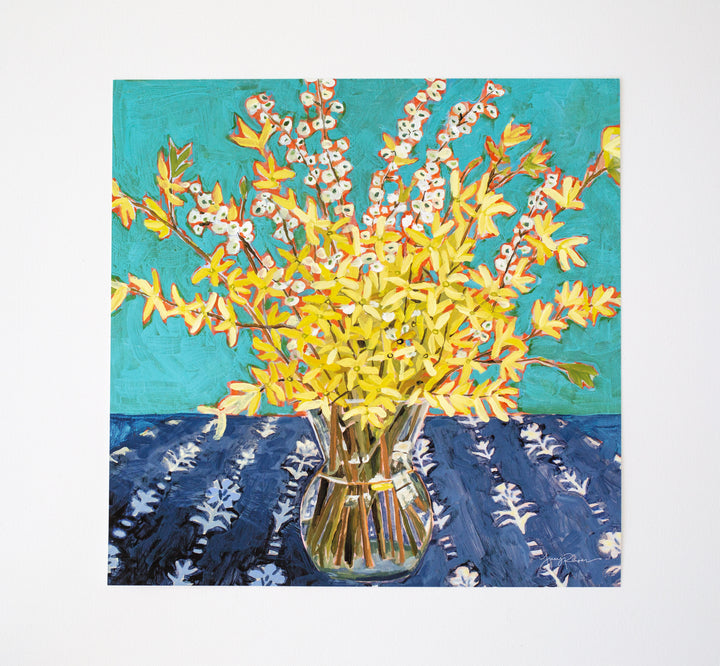 "Forsythia & Spirea" Seconds Print