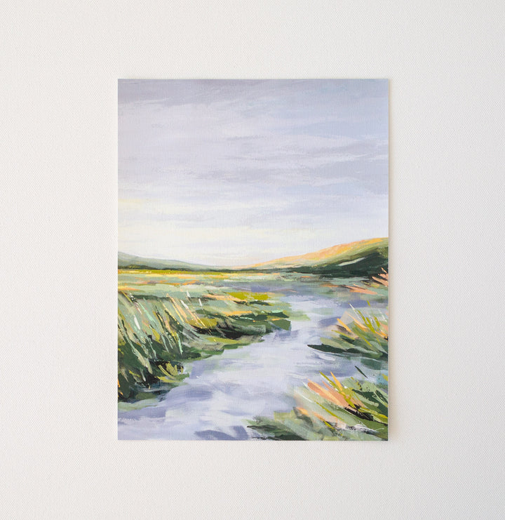 "Marshy Morning" Seconds Canvas Print