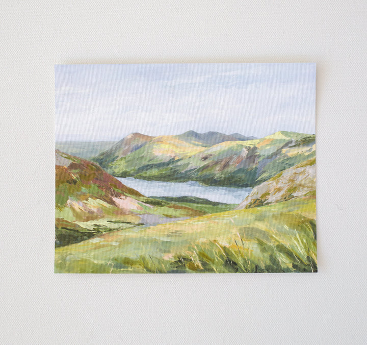 "Approach to High Crag" Seconds Canvas Print