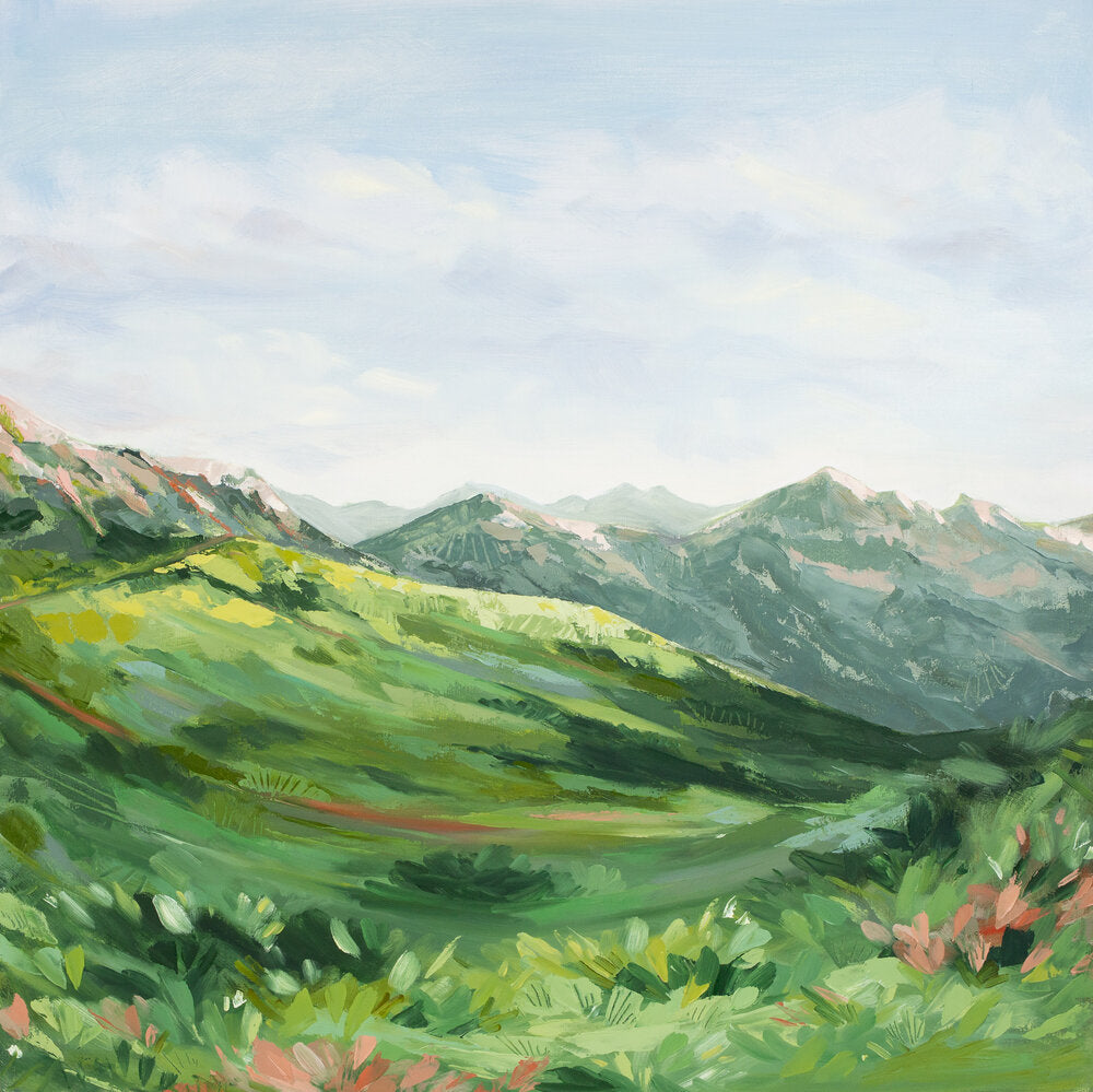 Ascent to Rotstockhütte 24 x 24