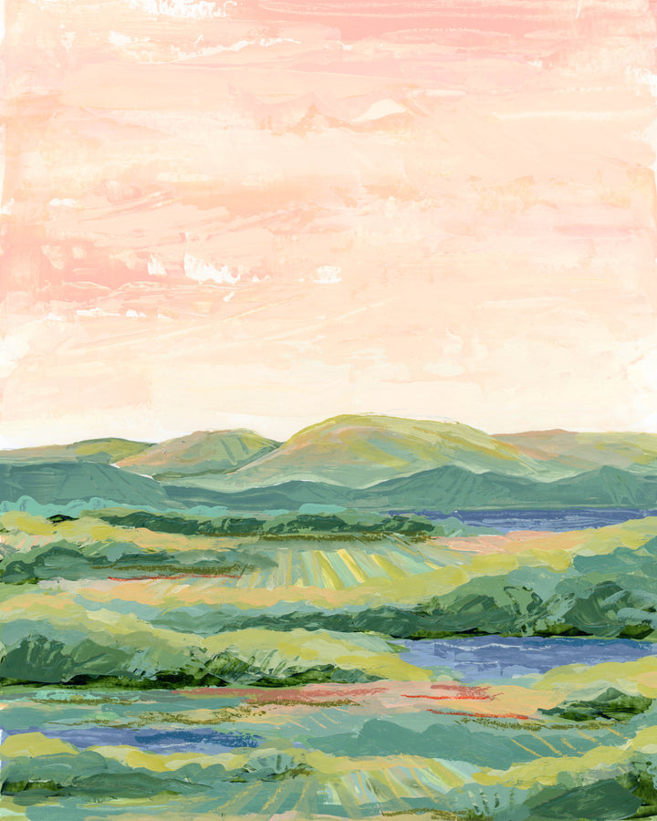 "Peachy" Canvas Print