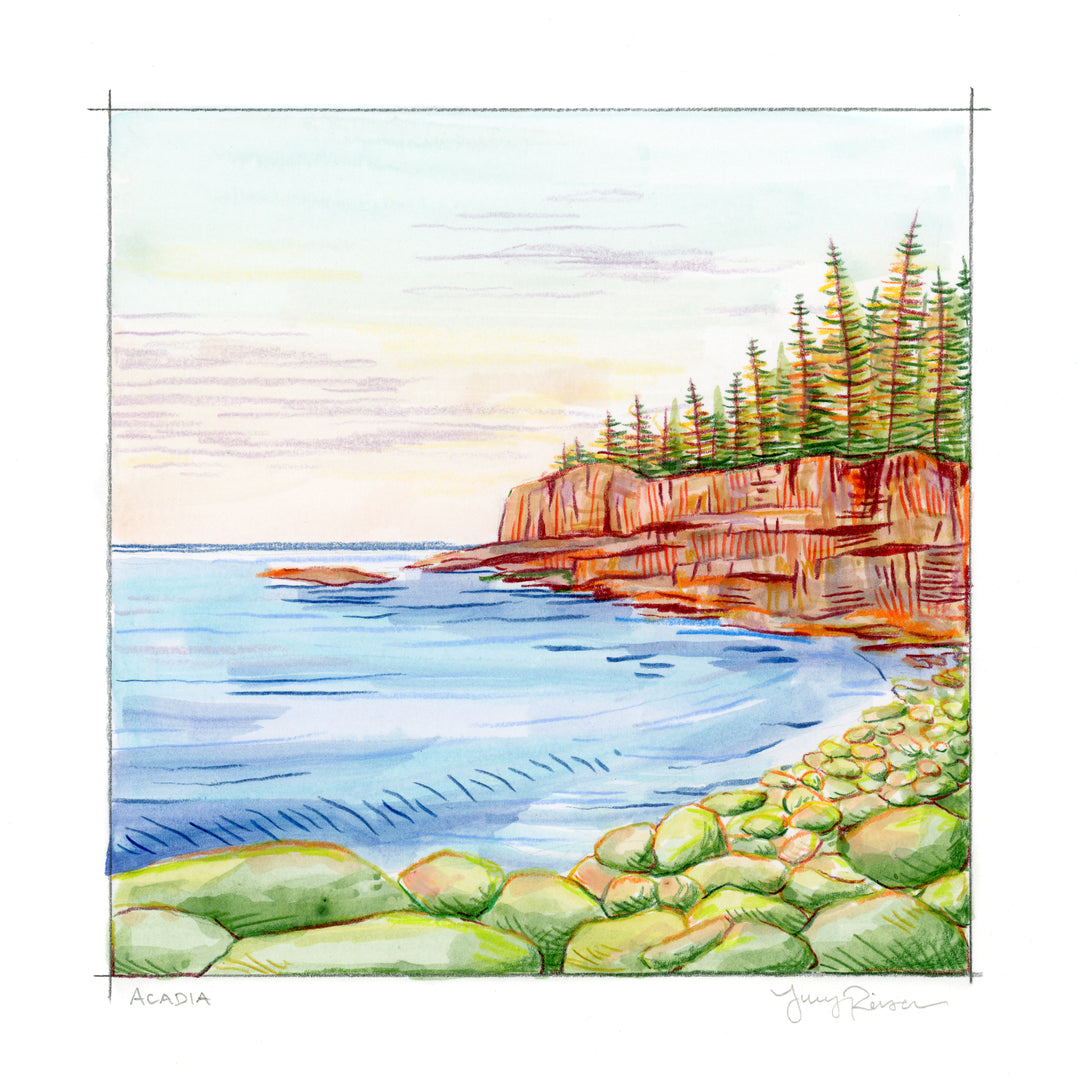 "Acadia" Print