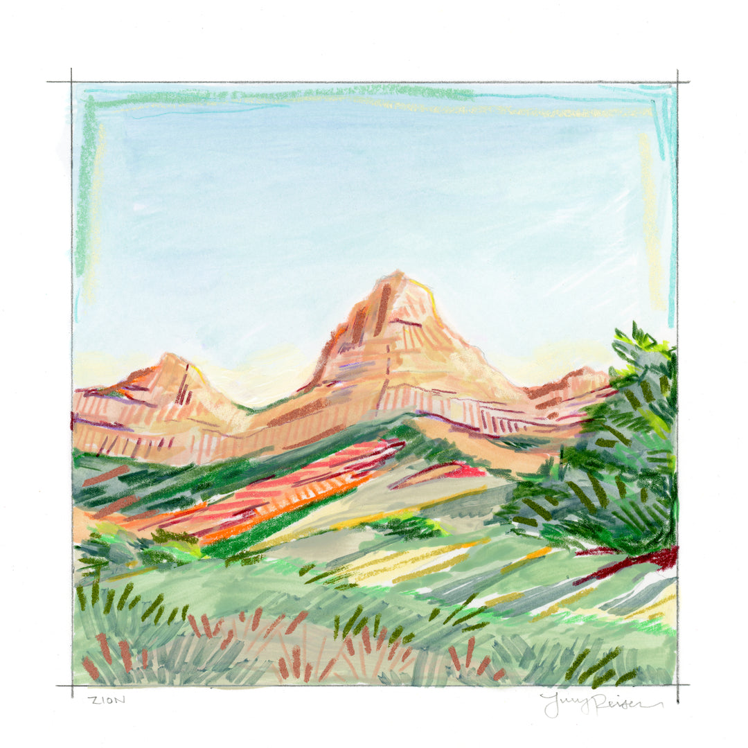 "Zion" Print