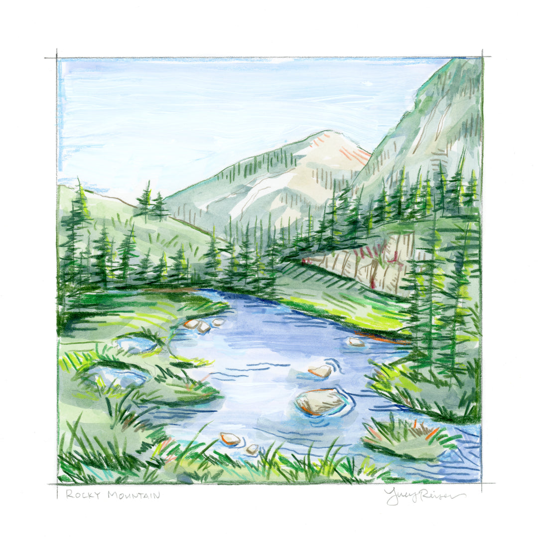 "Rocky Mountain" Print