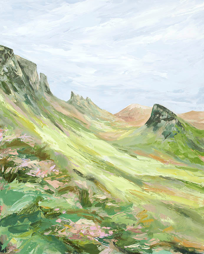 "Quiraing" Canvas Print