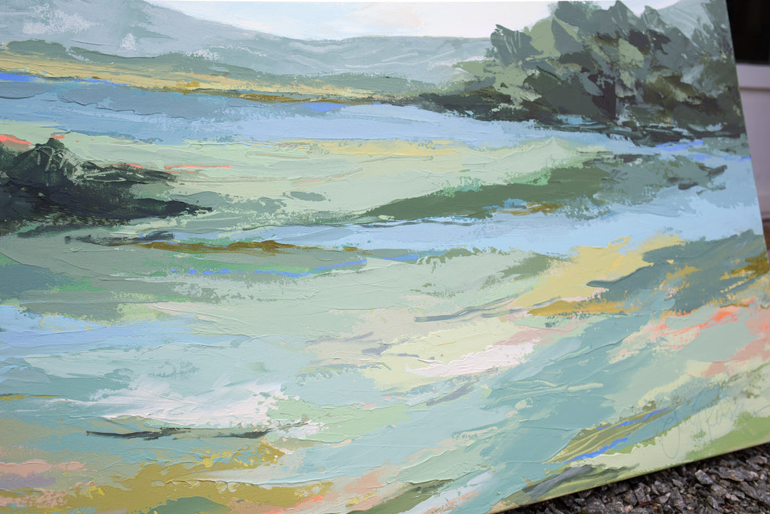 The Chase is Over 48 x 60