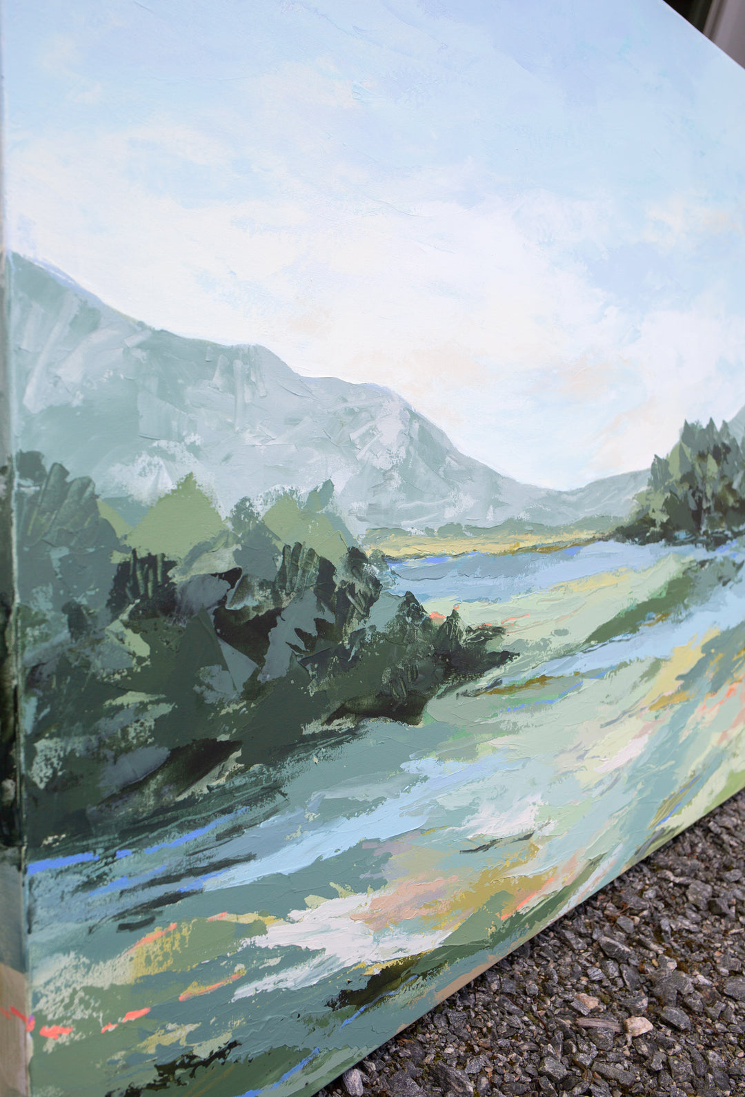 The Chase is Over 48 x 60