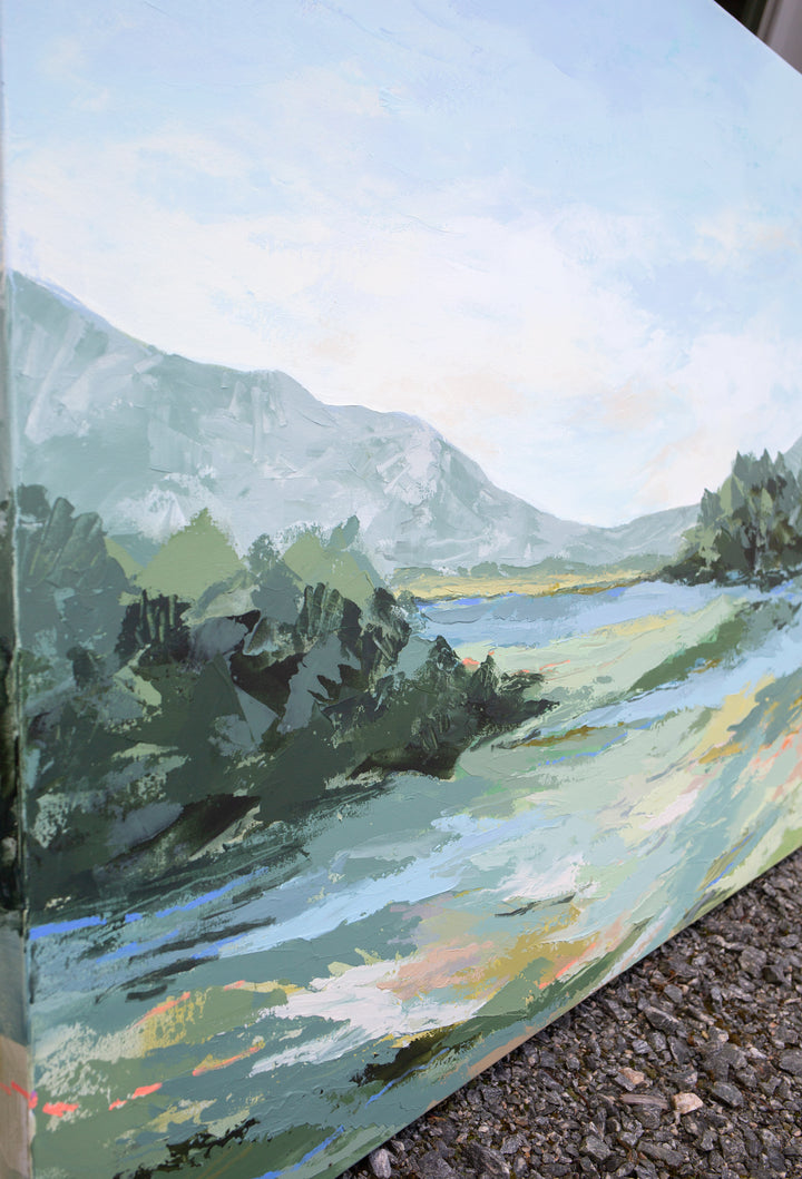 The Chase is Over 48 x 60