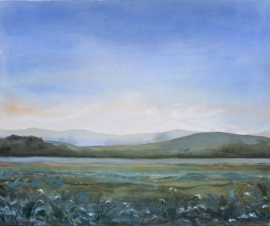 Queen Anne's Lace & Goldenrod 60 x 72