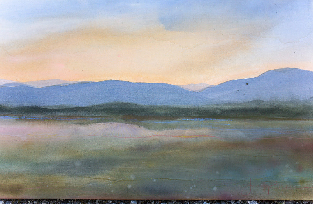 The Firelight, The Rosehips 48 x 84"