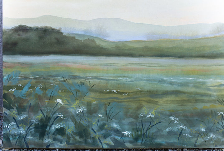 Queen Anne's Lace & Goldenrod 60 x 72