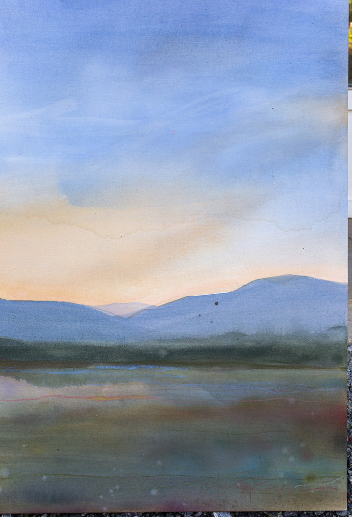 The Firelight, The Rosehips 48 x 84"