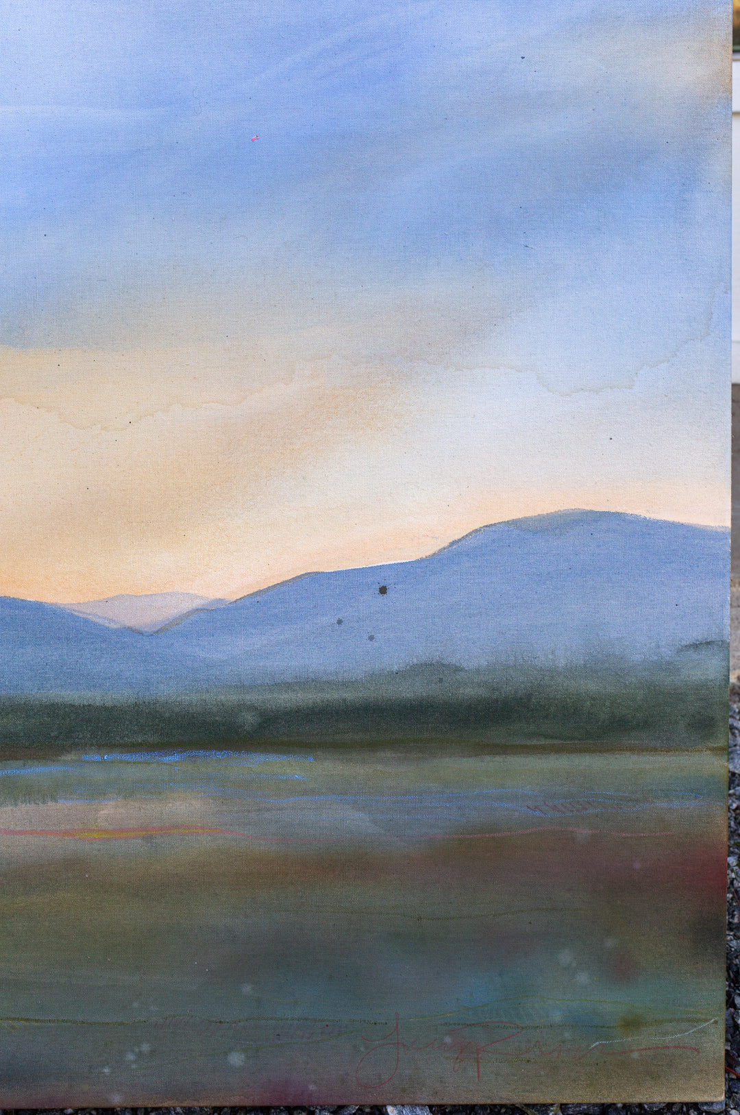 The Firelight, The Rosehips 48 x 84"
