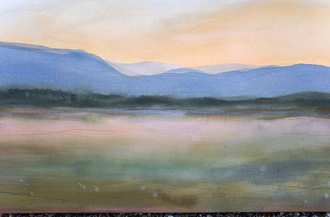 The Firelight, The Rosehips 48 x 84"