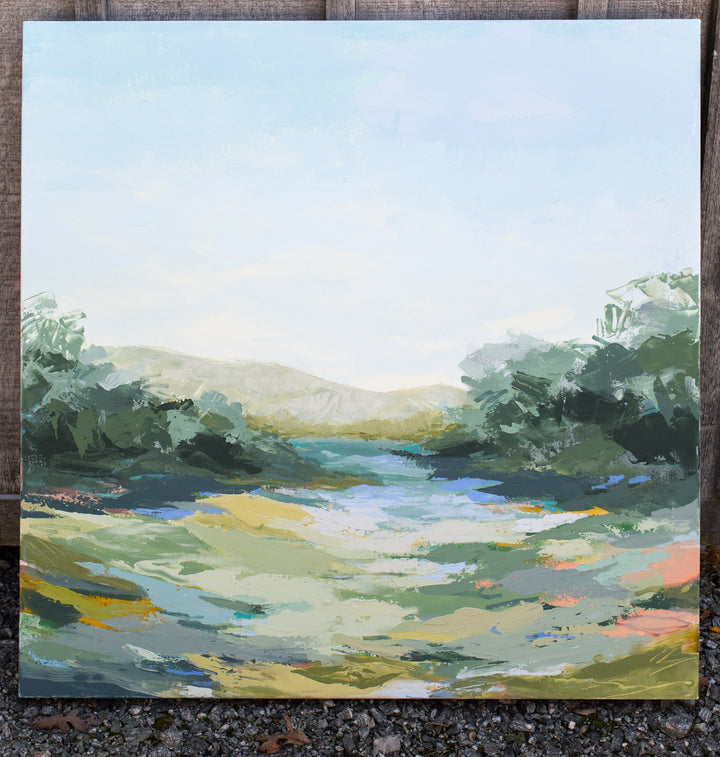 Listen Closely 40 x 40