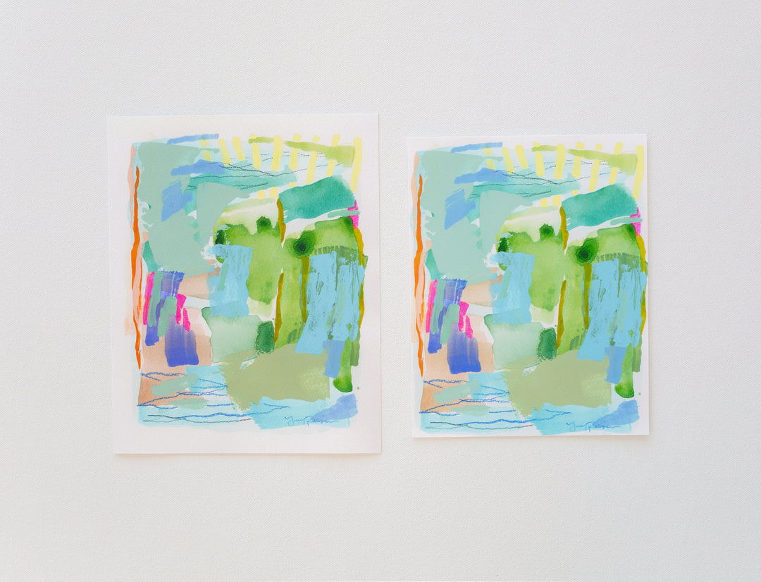 "Rays" Seconds Print