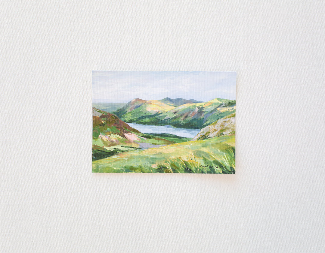 "Approach to High Crag" Seconds Canvas Print