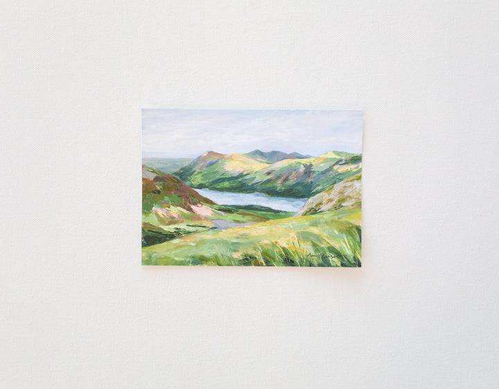 "Approach to High Crag" Seconds Canvas Print