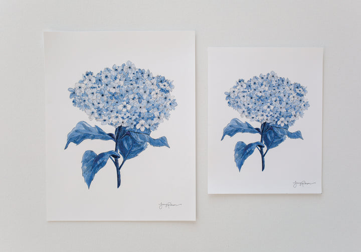 "Hydrangea" Seconds Print