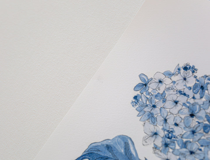 "Hydrangea" Seconds Print