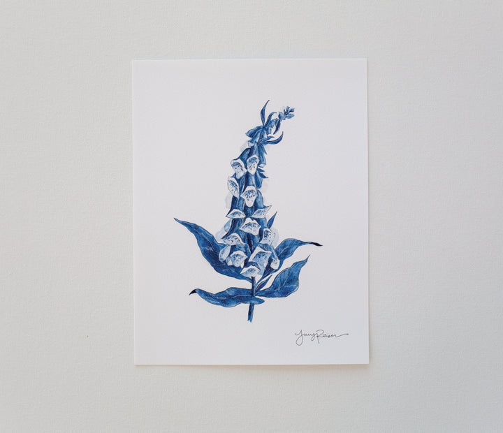"Foxglove" Seconds Print