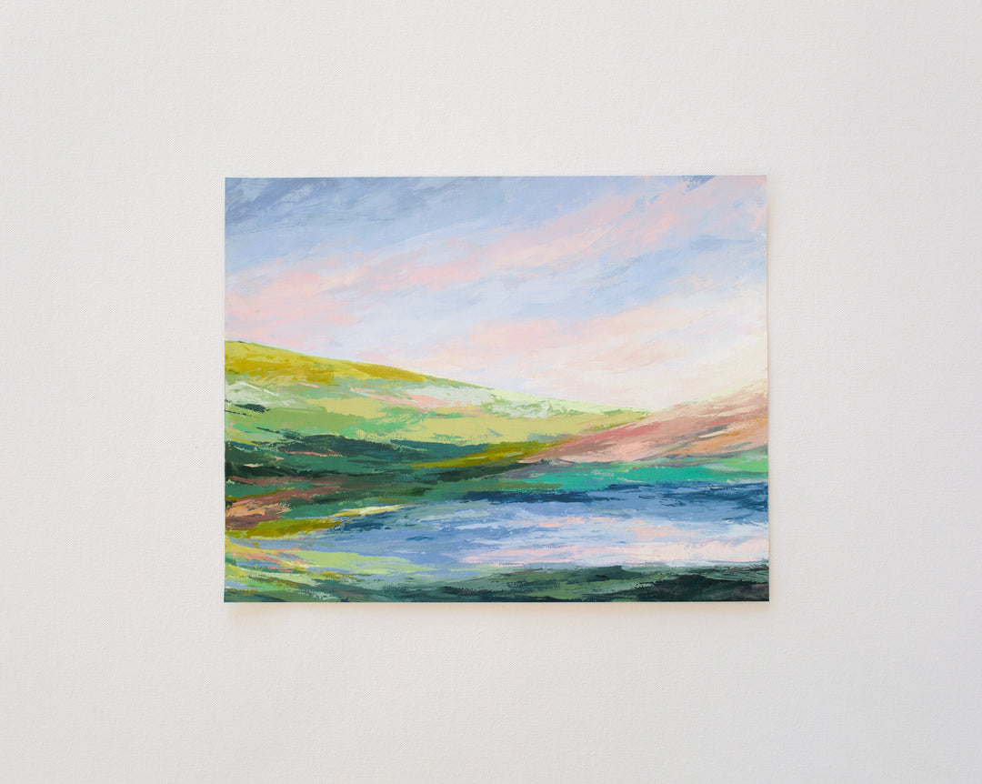 "Puddle Jumper" Seconds Canvas Print