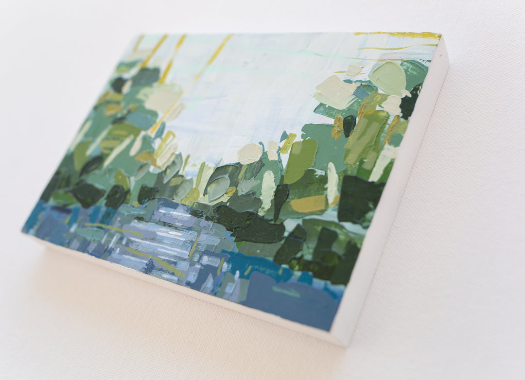 5 x 7 Landscapes on Wood Panel
