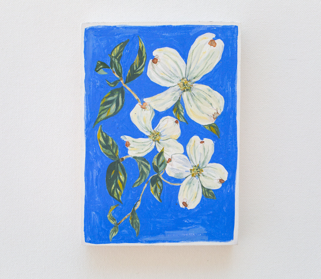 Lapis Dogwoods 5 x 7