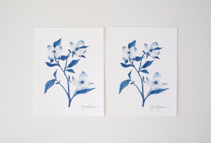 "Dogwood" Seconds Print