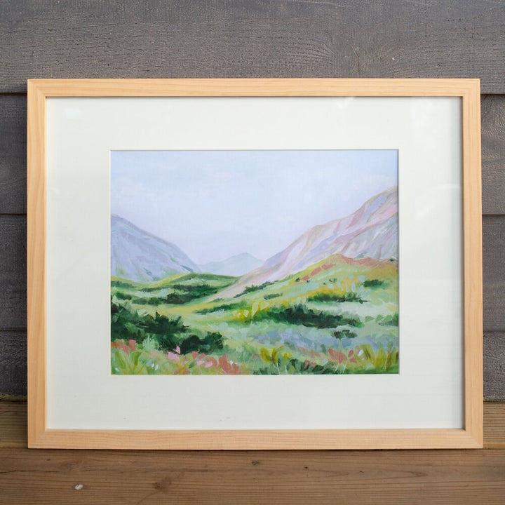 "Daybreak at Pfeishütte" Canvas Print