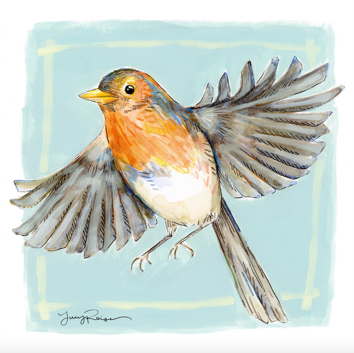 "Robin" Seconds Print